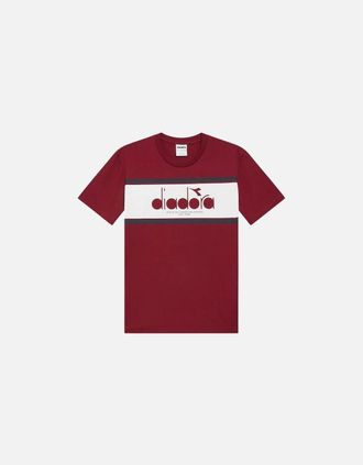 Diadora Mens Diadora Empire Red SS Logo T-Shirt - Size: 40