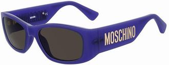 Moschino MOS145/S B3V/IR Womens Sunglasses Purple Size 55