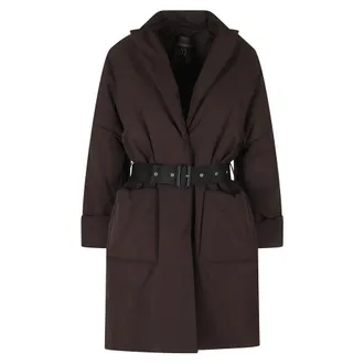 Semicouture Dames, Mantels, Bruin, Maat: S