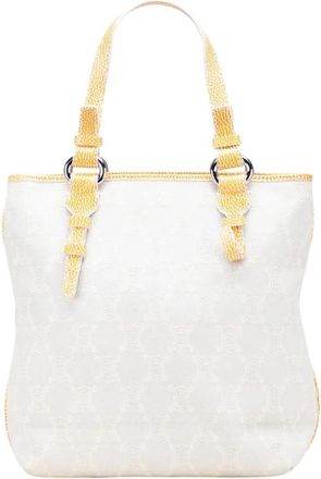 Celine Pre-owned Classic Tote Bag - Dames - Vintage Shopper - Wit - ONE Size - Vintage
