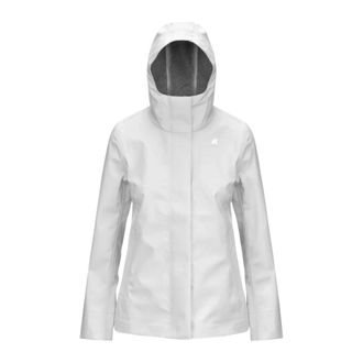 K-Way K-Way, Rain Jackets, female, White, Size: XS Madalina Bonded Jersey