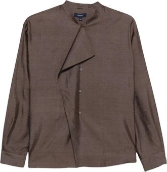 SOEUR Soeur, Overhemden, Dames, Bruin, XS, Hampton Zijde Blouse