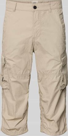 Camel Active Capri-Bermudas mit Cargotaschen in Beige, Gr&ouml;&szlig;e 31