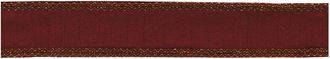 Melrose International Burgandy Holiday Ribbon
