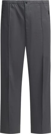 Needles Pantaloni con logo - Grigio