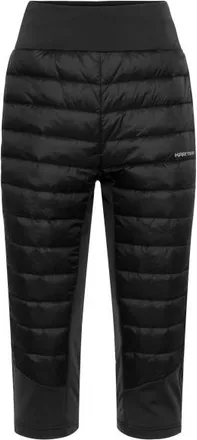 Kari Traa Emilie High Waist Capri Daunenhose f&uuml;r Damen | schwarz