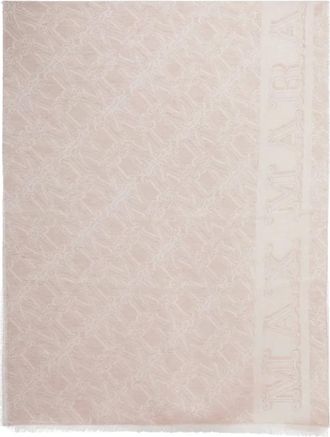 Max Mara Scarves, female, Gray, Size: ONE SIZE Jacquard Stole