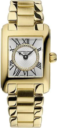 Frederique Constant Frédérique Constant Classics Carrée Dames Horloge Goudkleurig FC-200MCDC25B