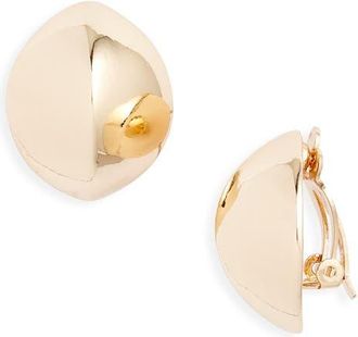 Nordstrom Organic Orb Clip-On Earrings in Gold at Nordstrom