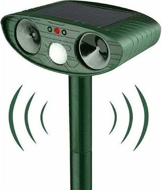 OEM Repelente Ultras&oacute;nico Para Gatos, Repelente Solar Para Gatos, Repelente Ultras&oacute;nico Para Roedores Con Detector De Movimiento, Repelente Impermeable Pa