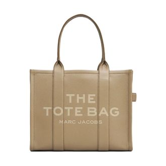 Marc Jacobs The Large Leather Tote - female - Marc Jacobs - Shopping Bags - Brown - ONE SIZE - Bags