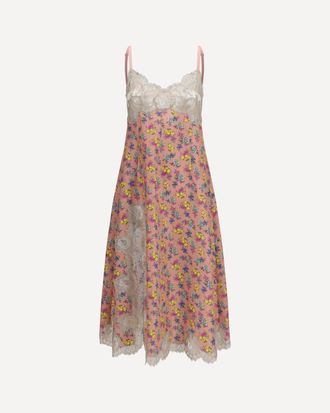Dolce & Gabbana Abito sottoveste a stampa floreale Woman 42