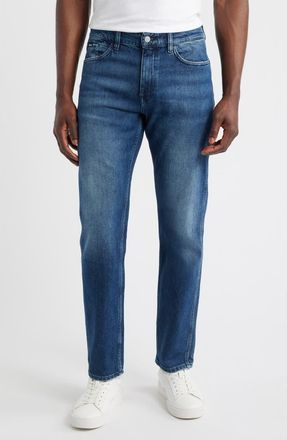 BOSS Delaware Slim Fit Jeans in Navy at Nordstrom, Size 29 X 32