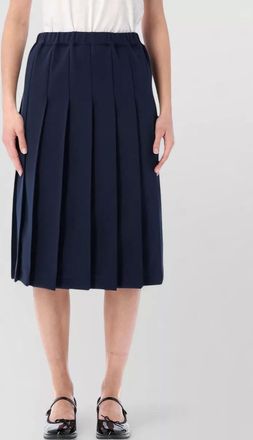 Comme Des Gar&ccedil;ons mid length skirt elastic waist pleated style
