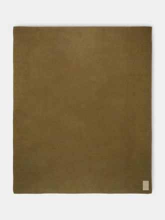 Studio Shamshiri Handwoven Cashmere Double-Faced King-Size Bed Blanket (118in/3m x 98.5in/2.5m)