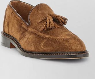 Trickers elton loafers round toe tassel detail