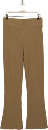 Rag & Bone The Knit Rib Flare Pants in Khaki at Nordstrom Rack, Size Medium