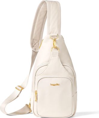 Baggallini Central Park Sling Bag in Coconut Twill at Nordstrom