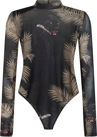 Philipp Plein Body Panthere Priv&egrave; - - Tops - Donna - Nero - M