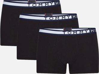 Tommy Hilfiger Mens 3-Pack Boxer Trunks, PVH Black - Size: 32/30/31