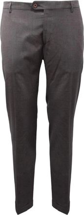 Michael Coal Bronze Broek - Heren - Nette broeken - Grijs - W36 - Wol - Broeken
