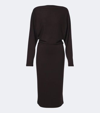 Vince Draped sweater dress