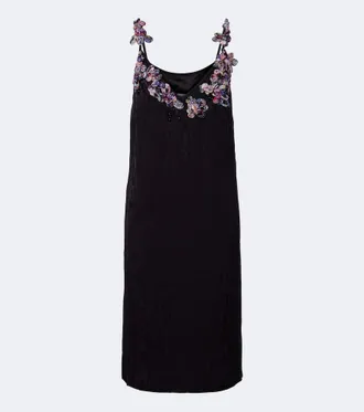 Dries Van Noten Embellished midi dress