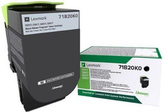 Philips T&oacute;ner Lexmark Negro