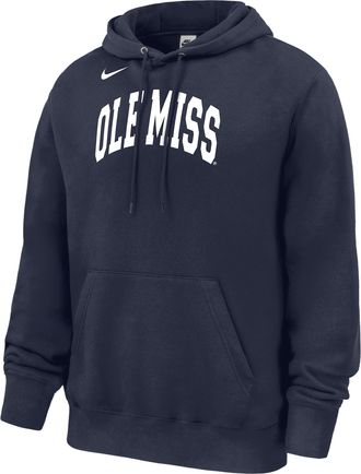 Nike Ole Miss Rebels Nike Mens Hoodie in Blue | M31233P353MISI-NVY