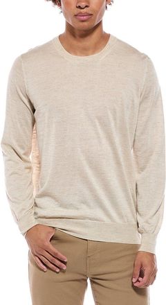 Brunello Cucinelli Cashmere, Silk & Linen-Blend Crewneck Sweater
