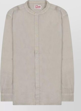 MC2 Saint Barth long sleeve shirt mandarin collar style