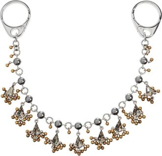 Alexander McQueen Lustre Chain Charm - Dames - Sleutelhangers & Tashangers - Grijs - ONE Size - Accessoires