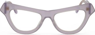 Marni 52mm Cat Eye Reading Glasses in Grey at Nordstrom Rack