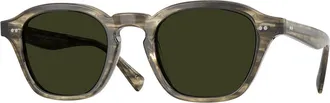 Oliver Peoples OV5580SU Eyles Polarized 1735P1 Mens Sunglasses Green Size 48