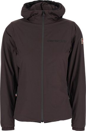 Moncler Dark Purple Patch Logo Jacket