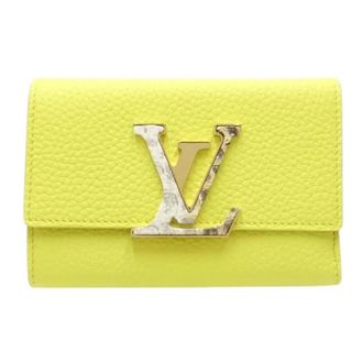 Louis Vuitton Pre-owned Wallet (tri-fold) - - Pre-owned - Donna - Giallo - ONE SIZE