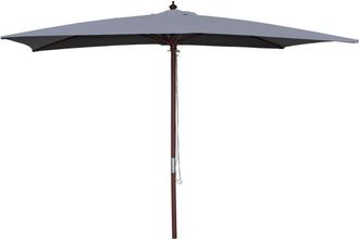 Concept Usine Sombrilla rectangular gris