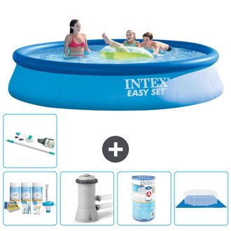 Intex Piscina Easy Set Redonda - 396x84 Cm - 7-piezas S30713