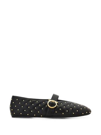 Ferragamo Gesteppte Ballerinas von Ferragamo aus Leder
