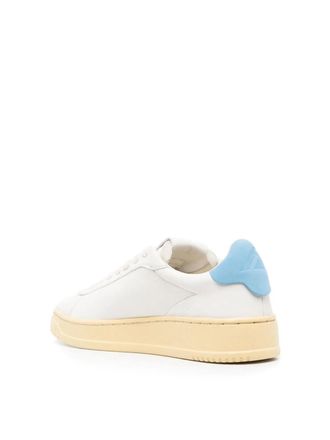 Autry Womens Dallas Low Sneaker White Leather Rubber