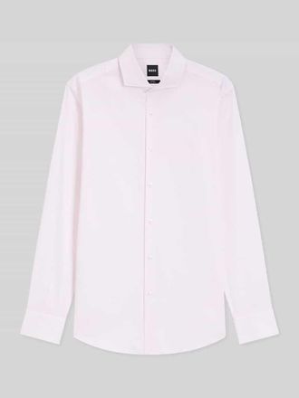 HUGO BOSS Slim Fit Businesshemd aus Baumwoll-Mix Modell HANK-SP in Rose, Gr&ouml;&szlig;e 38