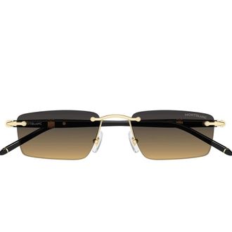 Montblanc Sunglasses, unisex, Black, Size: 54 MM Mb0484S Sunglasses