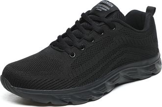 Generic Men Running Trainers Lightweight Slip On Sneakers Breathable Mesh Trainers Comfortable Tennis Shoes Non Slip Casual Shoes Sleek Sneakers Shock Absorbi