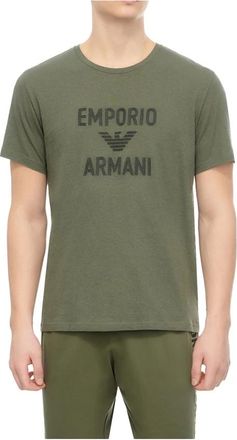 Emporio Armani Hombre, Camisetas, Verde, Talla: M
