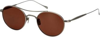 Masunaga Gms-132T Zonnebril - unisex - Accessoires - Veelkleurig - Maat: 47 MM Zijde