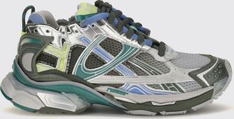 Balenciaga Sneakers basse in mesh con logo lettering e suola in gomma