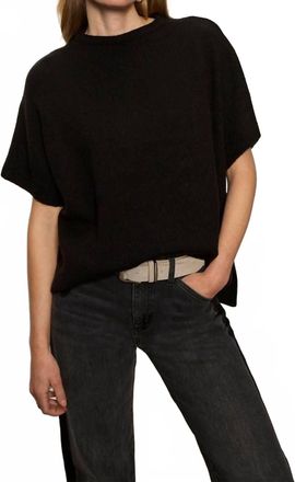 Sanctuary Easy Layering Shell Top In Black
