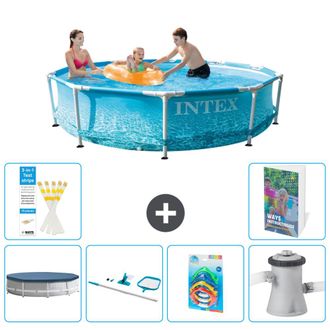 Intex Piscina Con Estructura Redonda - 305x76 Cm - 7-piezas S125
