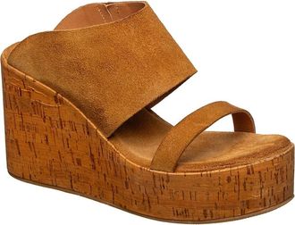 Antelope Aurora Platform Wedge Sandal in Cognac at Nordstrom Rack, Size 10