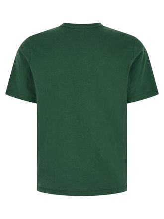 Maison Kitsun&eacute; Mens Bicolor Cotton T-Shirt